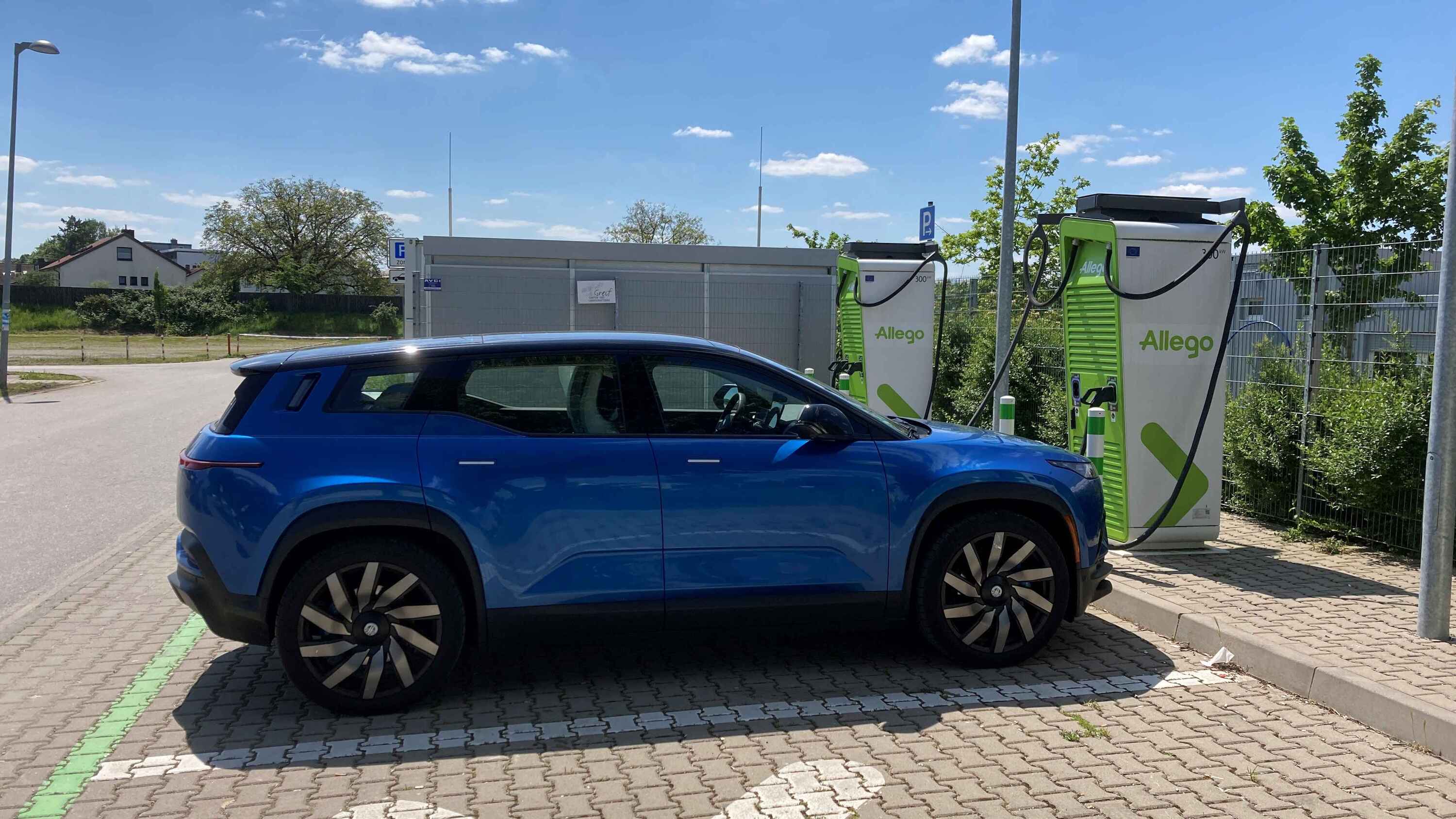 FOE bei Allego - A5 AS31 Heppenheim 300kWh, McD in 50m