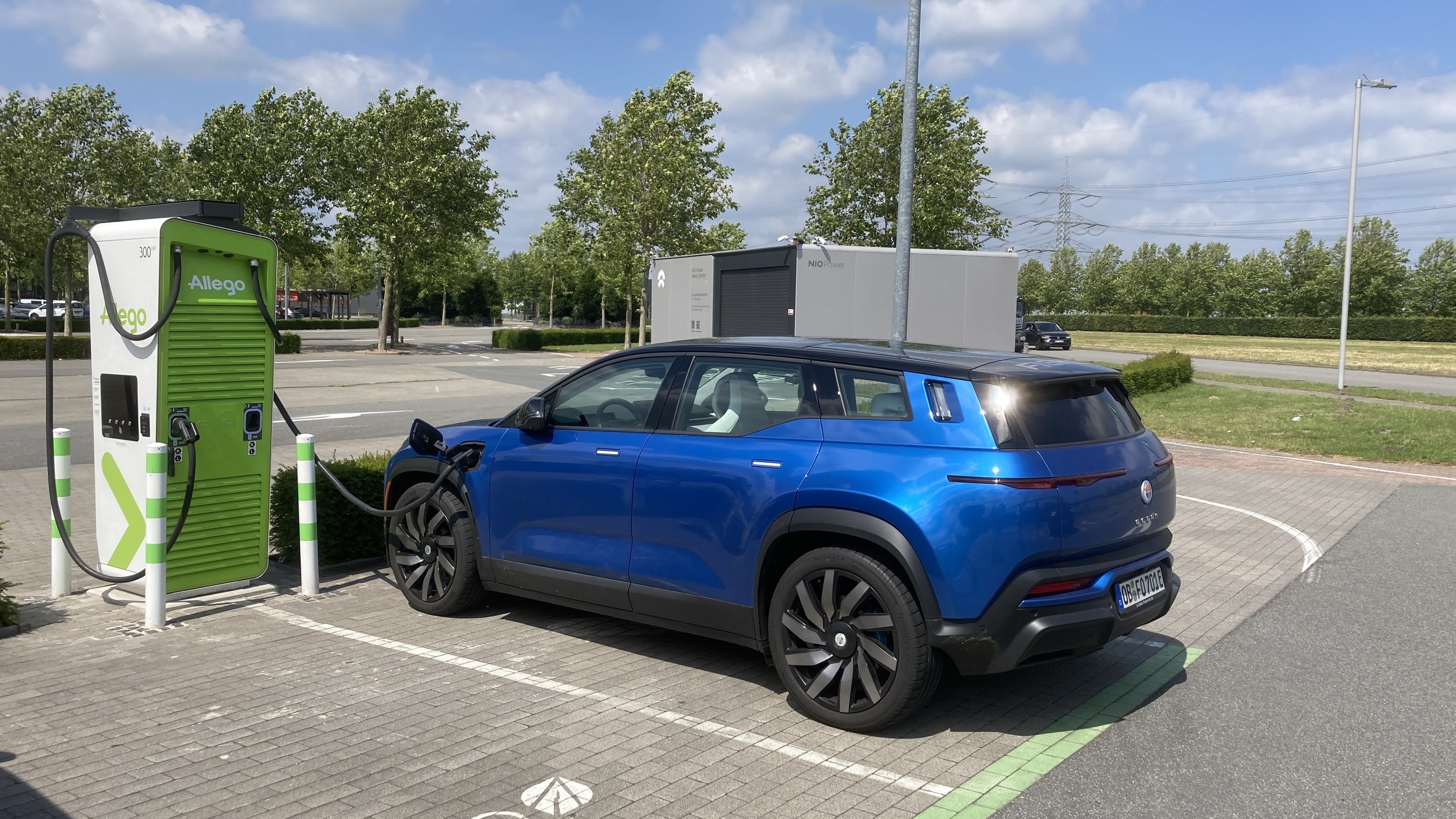 FOE laden - A31 AS26 Emsbüren 4*300kWh, McD 350m